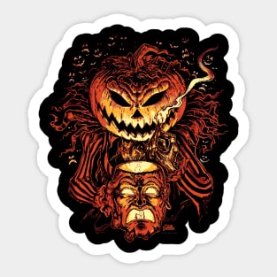 Pumpkin King Lord O Lanterns Sticker